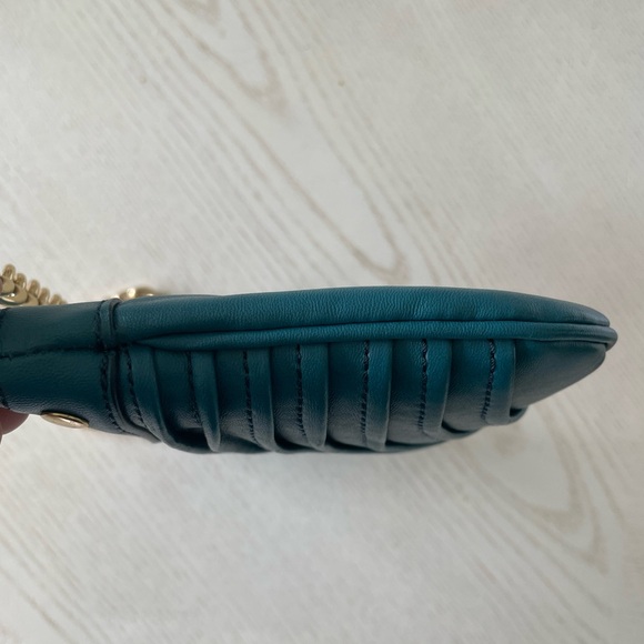 Nine West Blue leather shoulder or crossbody purse - Picture 7 of 7